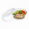 Bol de borosilicato COOK SHOW + tapa PP 390ml Ø130mm A60mm - 36Uds