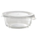 Bol de borosilicato COOK SHOW + tapa PP 390ml Ø130mm A60mm - 36Uds