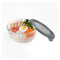 Bol de borosilicato COOK SHOW compartimentado + tapa de PP 930ml A66mm - 18Uds