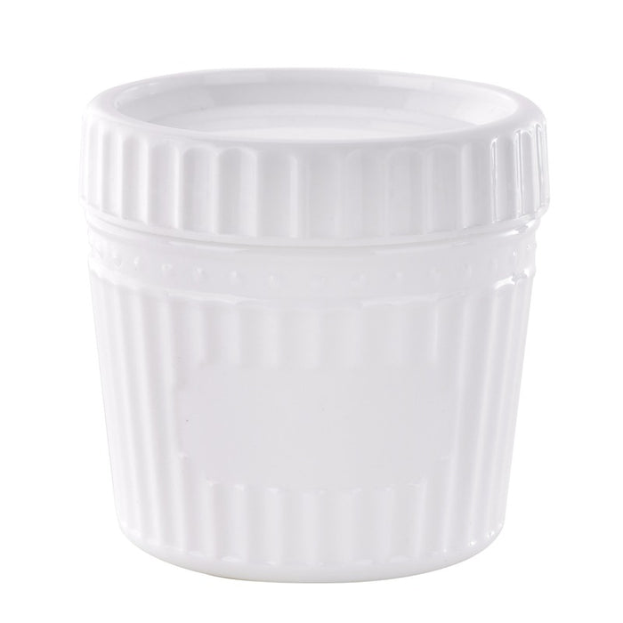 Bol de vidrio opal COOK SHOW+ tapa PP 260ml A78mm - 48Uds