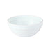 Combo bol Cook Show de vidrio opal + tapa PP 1140ml - 12Uds