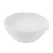 Combo bol Cook Show de vidrio opal + tapa PP 250ml - 36Uds