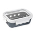Fiambrera COOK SHOW de vidrio borosilicato con tapa transparente y funda de silicona 660ml 170x125mm A53mm - 24Uds