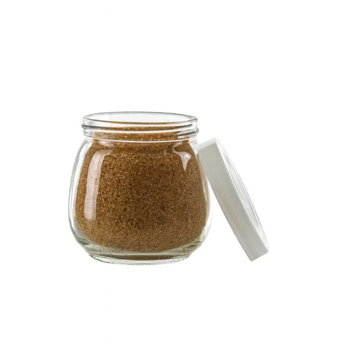 Combo tarro de Cristal BOKOJAR esférico con tapa PP 100ml A67mm - 120Uds