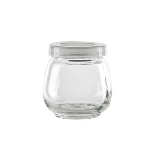 Combo tarro de Cristal BOKOJAR esférico con tapa PP 100ml A67mm - 120Uds