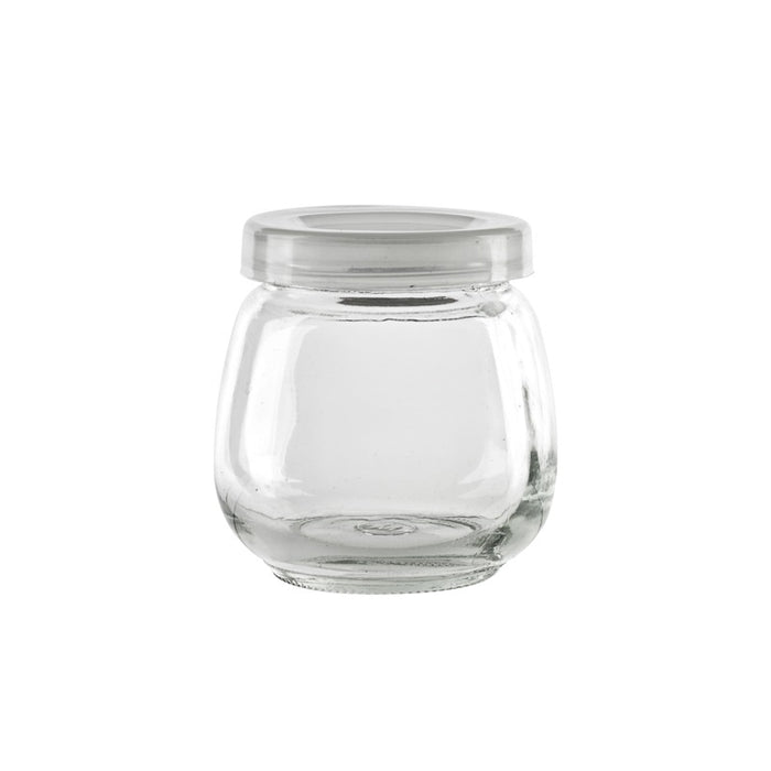 Combo tarro de Cristal BOKOJAR esférico con tapa PP 100ml A67mm - 120Uds