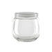 Tarro de Cristal BOKOJAR esférico con tapa PP 200ml A73mm - 105Uds