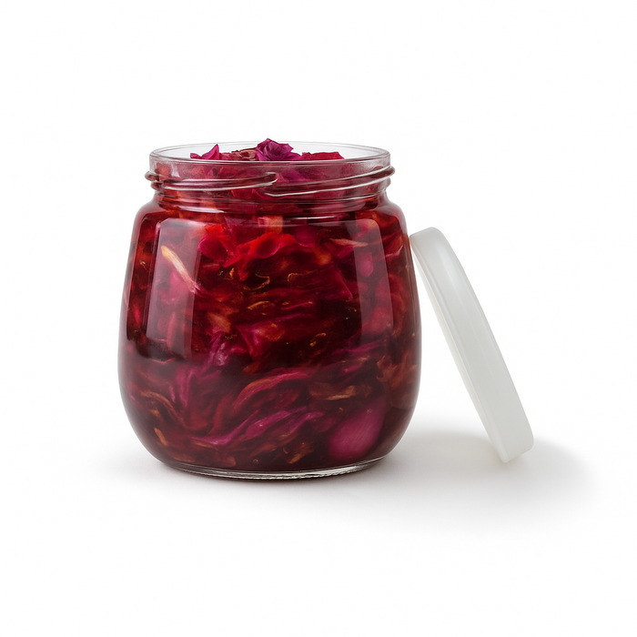 Combo tarro de Cristal BOKOJAR Eesférico con tapa PP 300ml A87mm - 60Uds