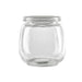 Combo tarro de Cristal BOKOJAR Eesférico con tapa PP 300ml A87mm - 60Uds