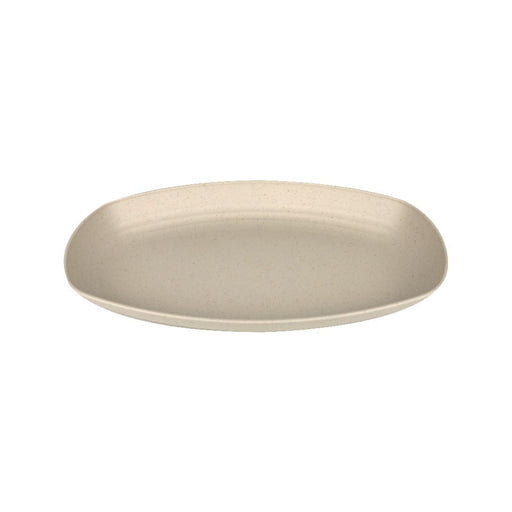 Plato Ovalado Reutilizable Huskly Beige 290x180mm A32mm - 48Uds
