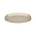 Plato Ovalado Reutilizable Huskly Beige 290x180mm A32mm - 48Uds