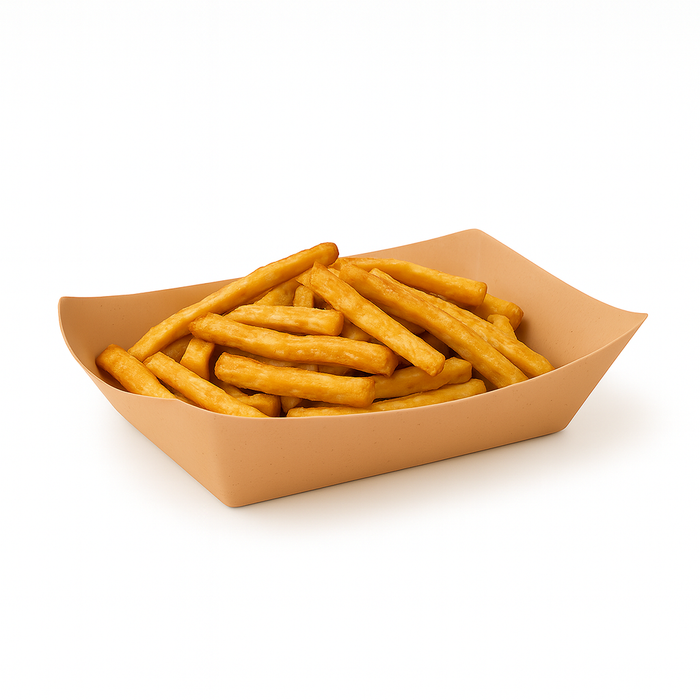 Huskly bol reutilizable de composite beiget 218x155mm A40mm - 10Uds