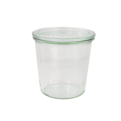 Combo tarro Bokocook de cristal WECK con tapa de cristal 580ml A110mm - 6Uds