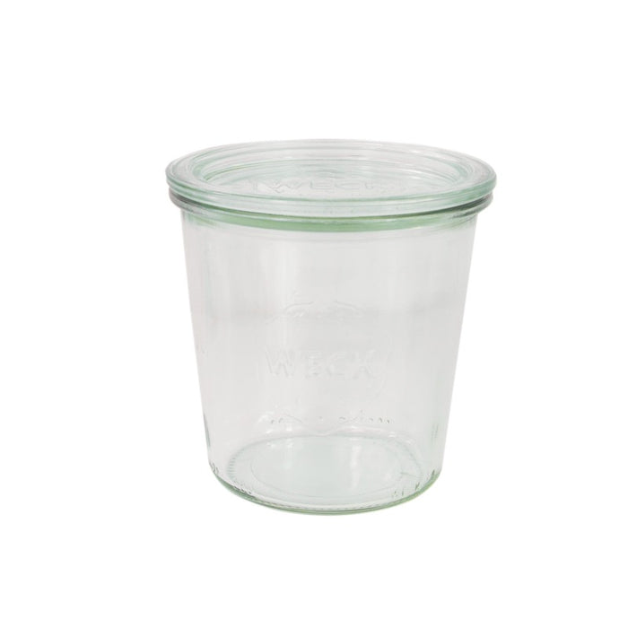 Combo tarro Bokocook de cristal WECK con tapa de cristal 580ml A110mm - 6Uds