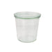 Combo tarro Bokocook de cristal WECK con tapa de cristal 580ml A110mm - 6Uds
