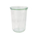 Combo tarro Bokocook de cristal WECK con tapa de cristal 850ml A150mm - 6Uds