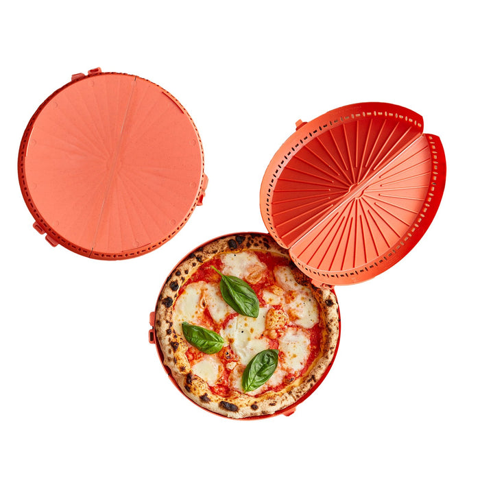 Caja redonda reutilizable para pizza Ø260mm - 2Uds
