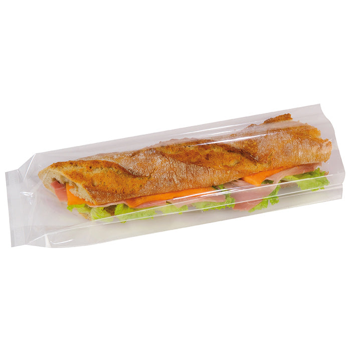 Bolsa bocadillo con fuelle 100x340mm A40mm - 200Uds