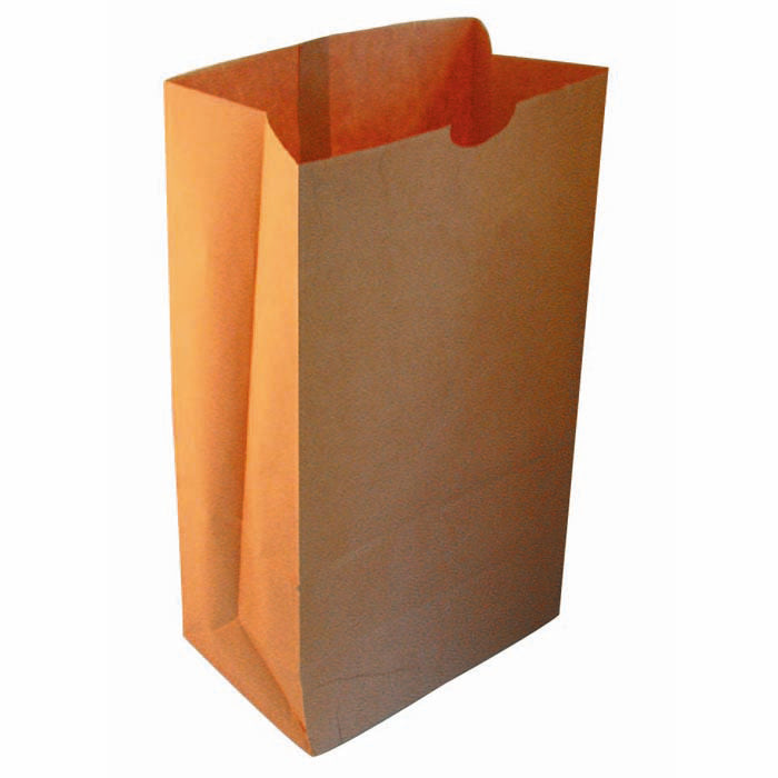 Bolsa SOS kraft reciclada americana 180x110mm A345mm - 500Uds