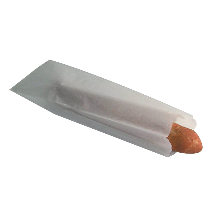 Bolsa papel blanca bocadillo 100x40mm A330mm - 1000Uds