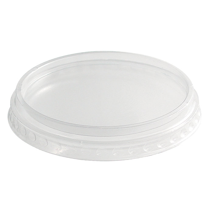 Tapa plana de plástico transparente para 210COUP125 Ø95mm - 25Uds