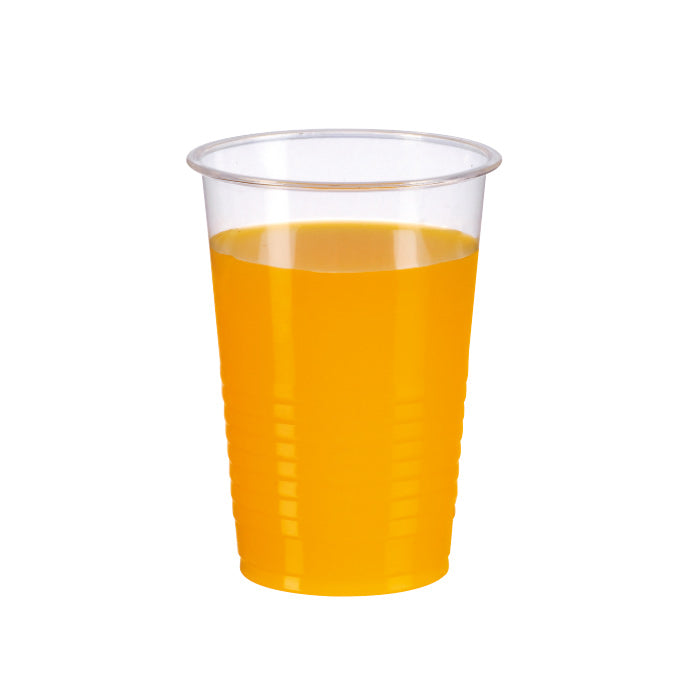 Vaso de postre de plástico PLA transparente 160ml A65mm - 50Uds
