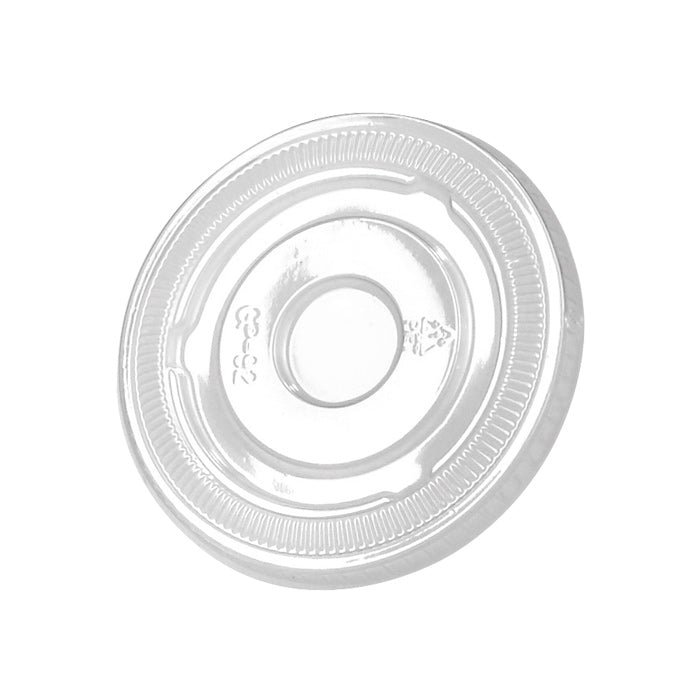 Tapa plana transparente PET para 210GKFIRST99 Ø78mm - 100Uds