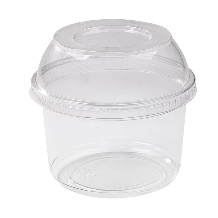 Tarrina Deli PET redonda transparente 360ml Ø117mm A61mm - 50Uds