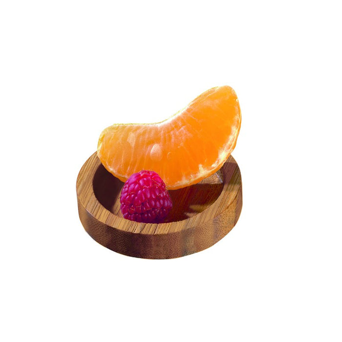 Mini plato redondo de bambú Cheng Color Natural Ø50mm - 24Uds