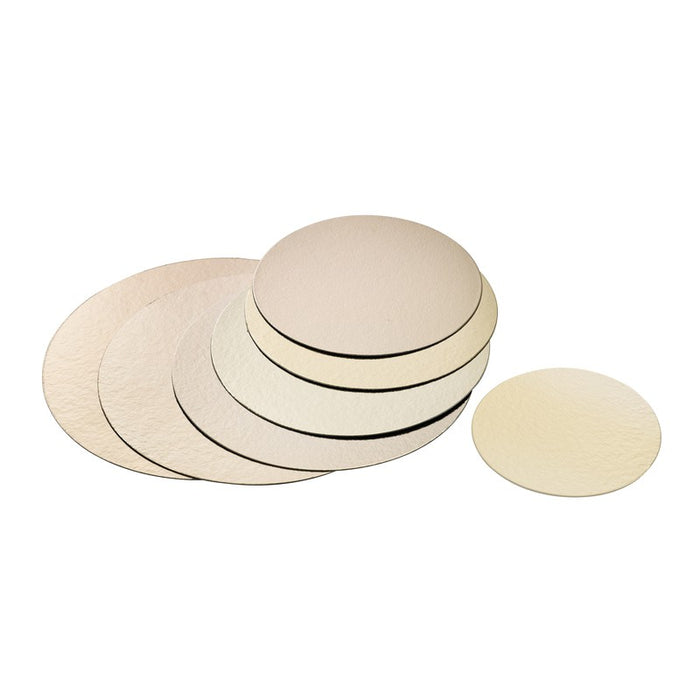 Base redonda doble cara oro/negro Ø220mm - 100Uds