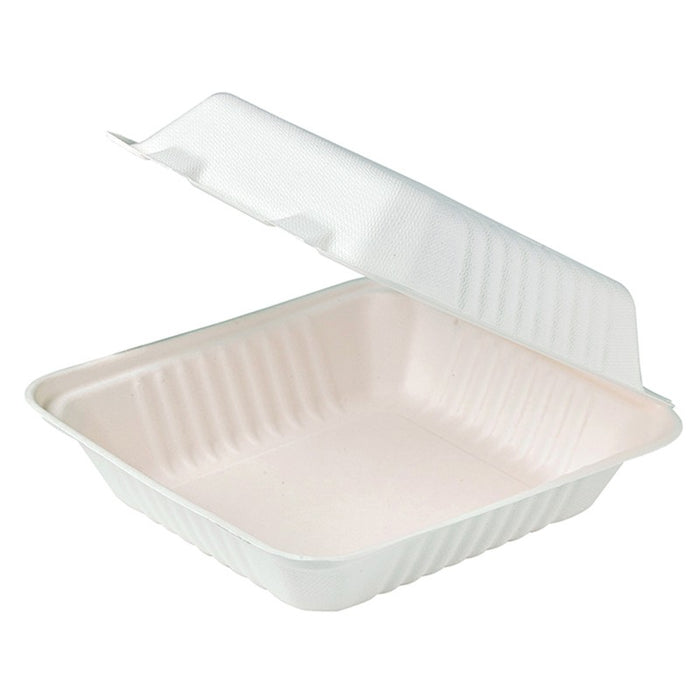 Caja pulpa blanca multiuso 830ml 230x157mm A80mm - 50Uds