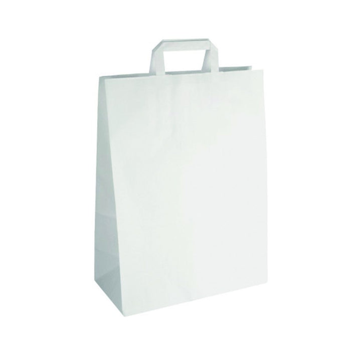 Bolsa de papel blanca 260x140mm A320mm - 250Uds