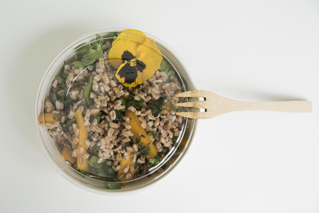 Ensaladera redonda multiusos BUCKATY cartón kraft 1000ml Ø150mm A75mm - 45Uds