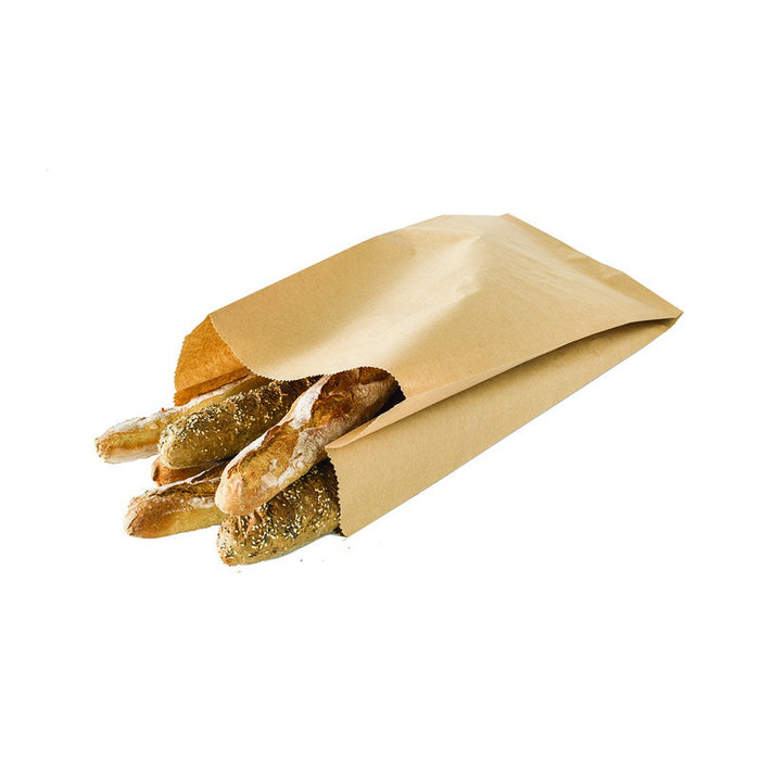 Bolsa de papel grande kraft para Pan 290x200mm A800mm - 100Uds