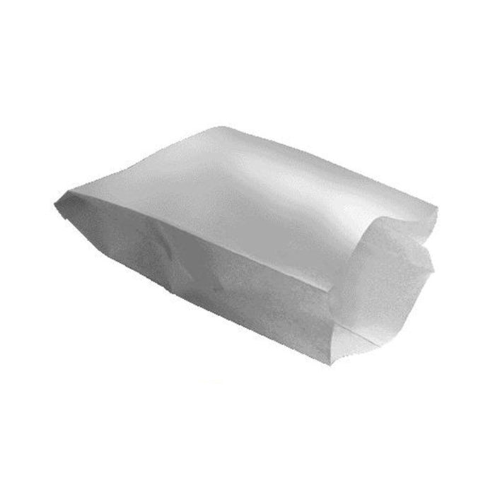 Bolsa de papel blanco laminado para porción de pizza 170x60mm A280mm - 500Uds