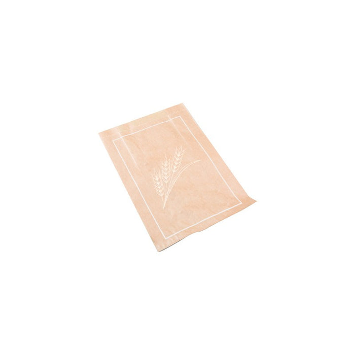 Bolsa de papel kraft decoración amarillo para Pan 140x60mm A360mm - 1000Uds