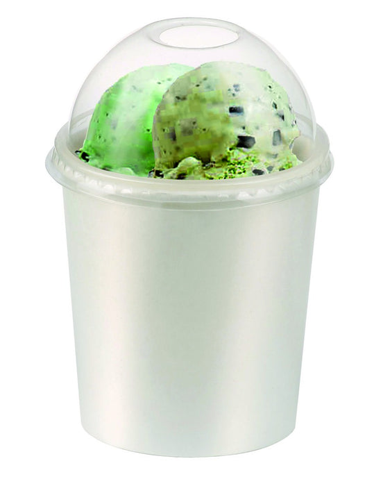 Vaso de cartón blanco para caliente/frío (vendido sin tapa) 490ml A100mm - 50Uds