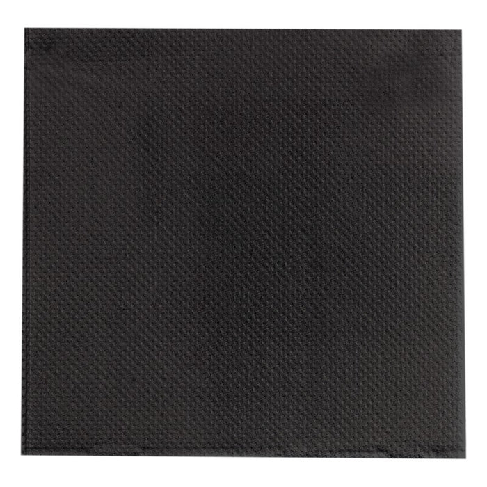 Servilleta de celulosa negra 250x250mm - 50Uds