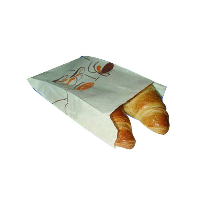 Bolsa papel para croissant 120x50mm A160mm - 1000Uds