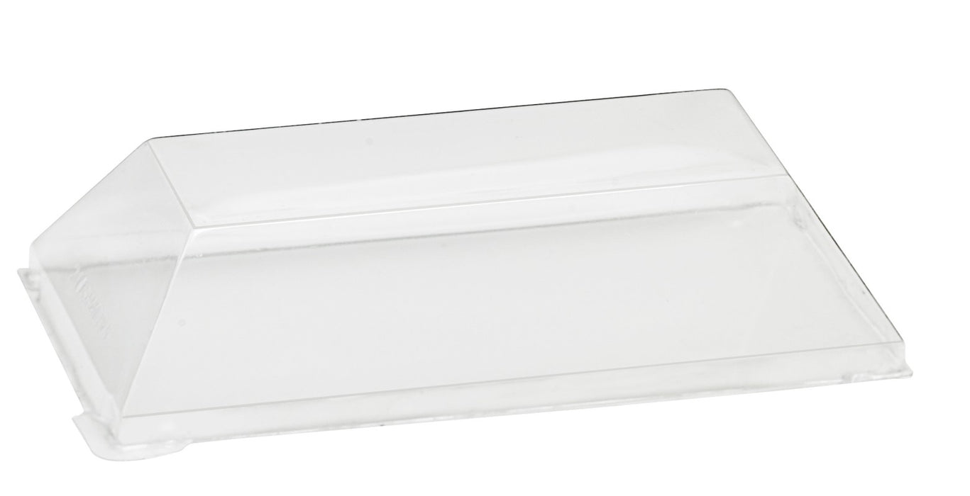 Tapa Samurai transparente PET para bandeja 130x65mm A20mm - 100Uds
