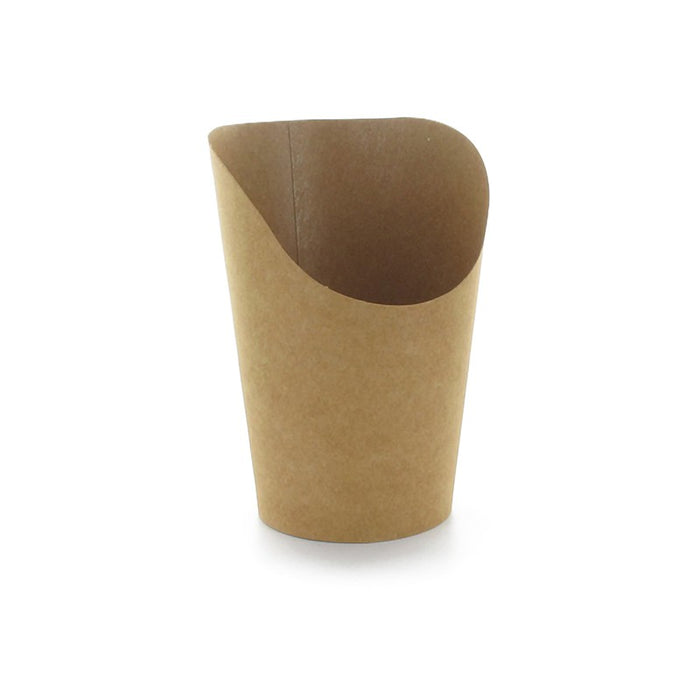 Pote de cartón kraft para Burritos/Wraps/Snacks 230ml A117mm - 50Uds