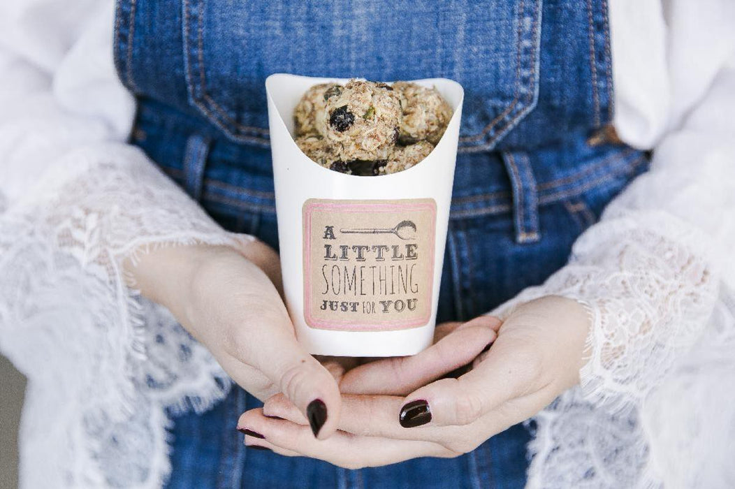 Pote de cartón blanco para Burritos/Wraps/Snacks A79mm - 50Uds