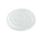 Tapa plana transparente PET para 210GCSP12/16 Ø90mm - 100Uds