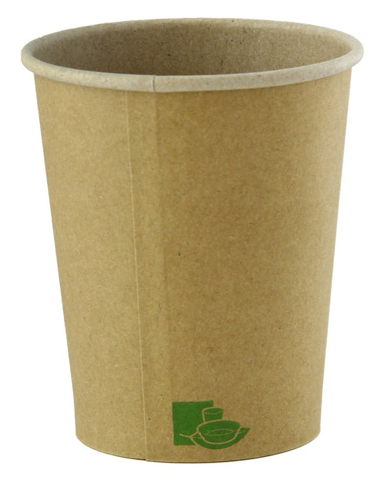 Vaso Zen de cartón kraft 295ml A95mm - 50Uds