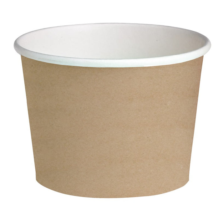 Tarrinas Deli redonda Kraft 650ml Ø114mm A99mm - 50Uds