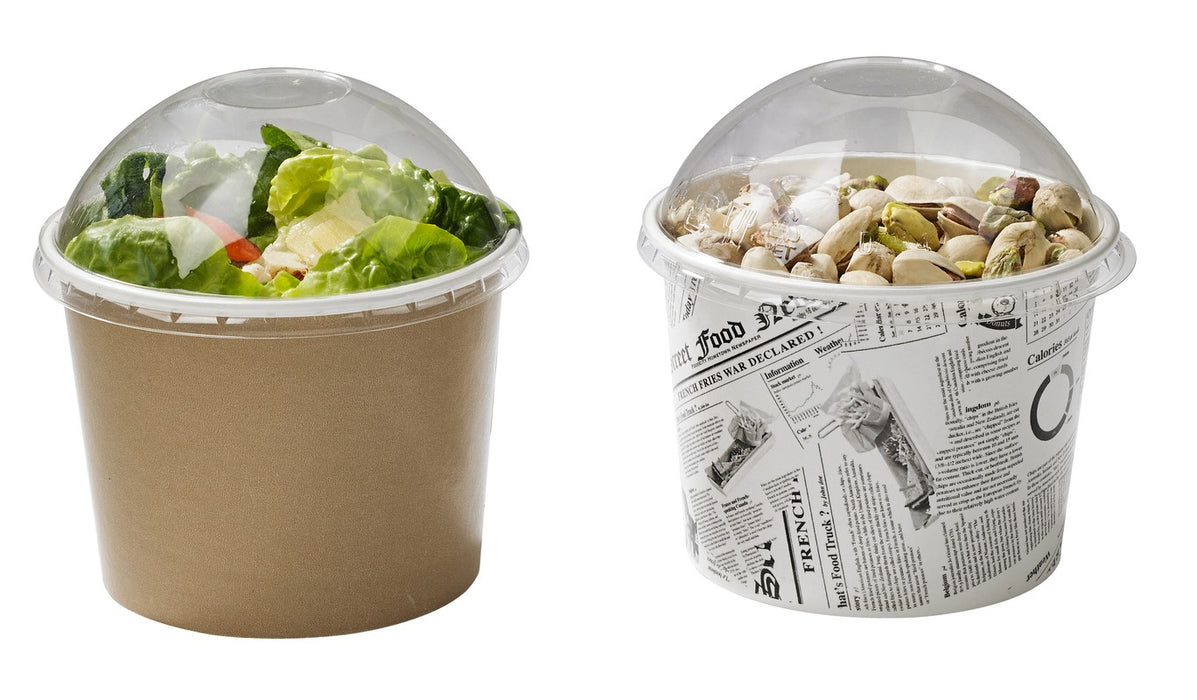 Tarrinas Deli Kraft 600ml A87mm - 50Uds