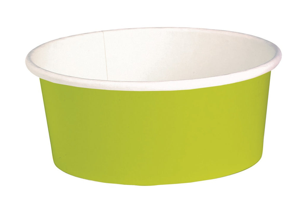 Ensaladera redonda multiusos BUCKATY cartón verde 700ml Ø150mm A60mm - 45Uds