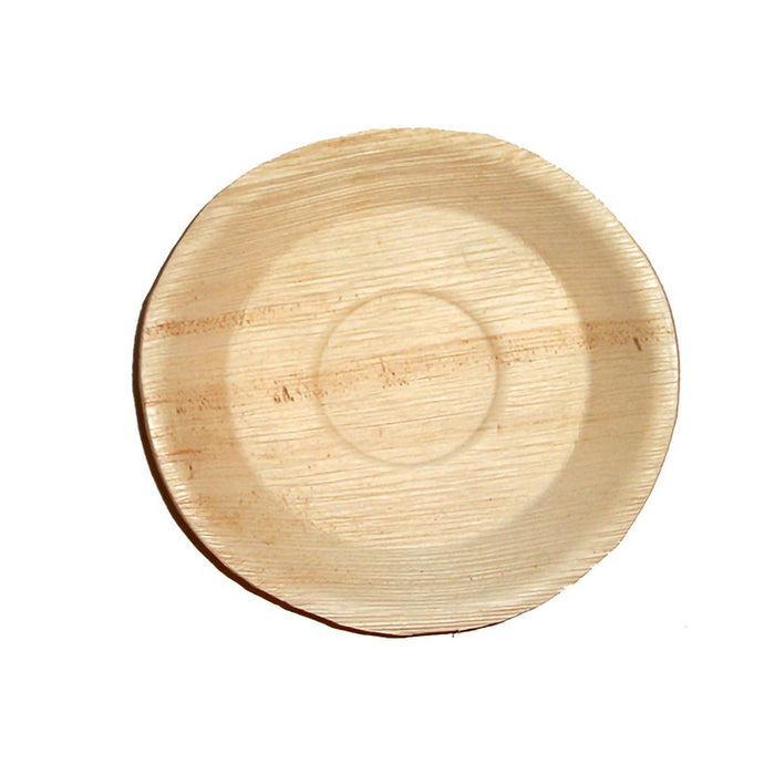 Cuenco redondo de hoja de palma 425ml Ø180mm A35mm - 25Uds