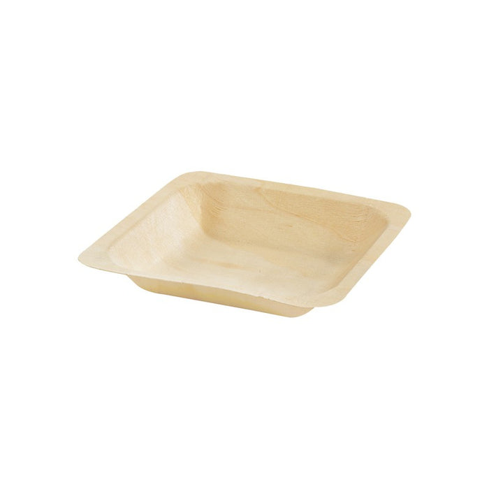 Plato de madera cuadrado SCANDINAVIE 115x115mm A17mm - 50Uds