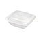 Tapa plana transparente PET para 210APUSCB750 205x205mm - 30Uds